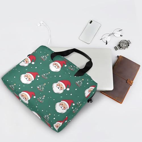 ALAZA Santa Claus Bolsa para Laptop 13-15.6 pulg miniatura 7