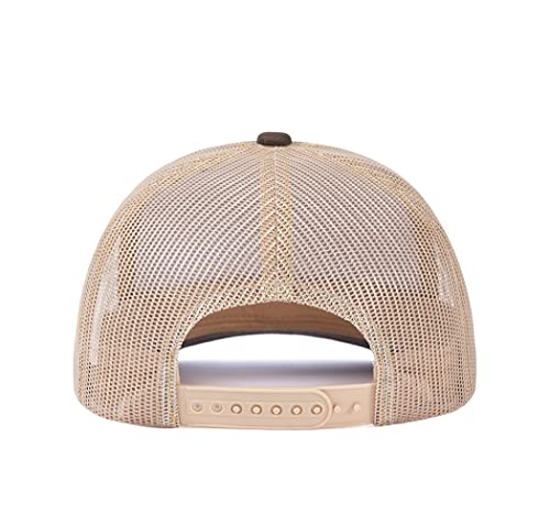 Image of Quanhaigou Trucker Hat - Mesh Snap Back - Unisex Adjustable Baseball Cap - Outdoor Hats for Men Women