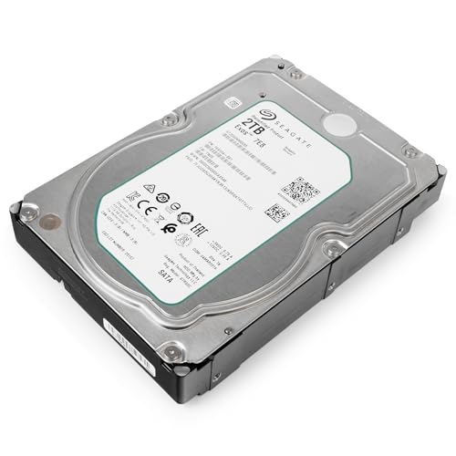 Image of Seagate ST2000NM0055 Enterprise Capacity 3.5'' HDD 2TB 7200 RPM 512n SATA 6Gb /s 128MB Cache Internal Hard Drive (Renewed)