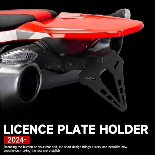 Support plaque moto élimine la bavette longue pour Hypermotard 698 Mono - 2