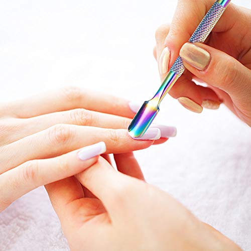image for LOCONHA Cuticle Trimmer with Cuticle Pusher - and Triangle Cuticle Nai