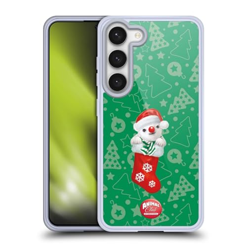 Funda de gel suave para Samsung Galaxy S23 5G que evita arañazos con diseño navideño