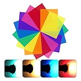 📷 【Aplicación amplia】 Filtro de luz adecuado para iluminación de películas, videos, fotos, escenarios, teatros, fiestas y DJ; también puede ayudar a los niños a reducir la frustración de la lectura, mejorar la claridad y el control del movimiento ocular.
