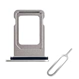 EMiEN SIM Card Tray Replacement for iPhone 17 Pro & 17 Pro Max (Silver)