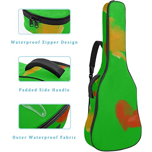 Housse de protection rembourrée pour guitare acoustique classique Motif floral Rose et vert, Multicolore 02, 42.9×16.9×4… - Les Beatles, Paul McCartney, John Lennon, RIngo Starr, George Harrison Housse de protection rembourrée pour guitare acoustique classique Motif floral Rose et vert, Multicolore 02, 42.9x16.9x4… – Image 5