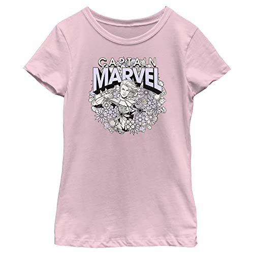 Marvel Little, Big Universe Captain Spring Girls Short Sleeve Tee Shirt