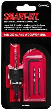 #10 Smart-Bit Pre-Drilling and Countersinking Tool for Decks and Woodworking (item # BDA146)