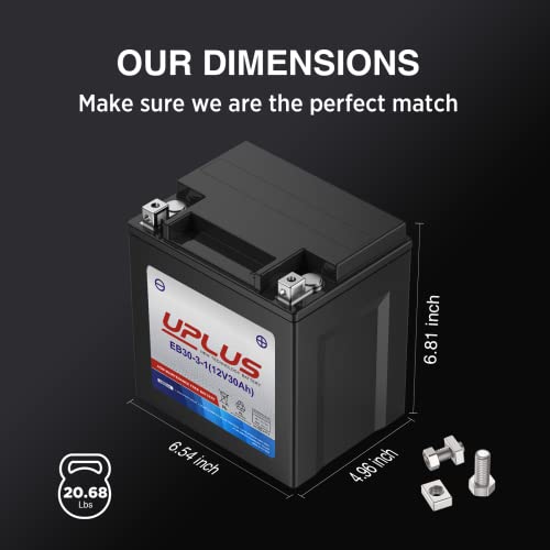 UPLUS NEW TECHNOLOGY BATTERY EB30-3-1 Motorcycle Batterie