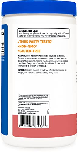 Nutricost Magnesium Citrate Powder (Raspberry Lemonade, 500 Gram) #TOP2