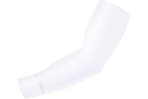 COOLOMG White Football Sleeves: Premium Compression for Enhanced Performance
