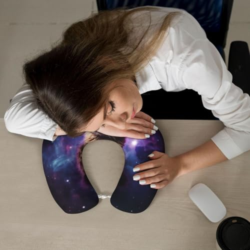 Almohada de viaje de espuma viscoelástica cómoda y portátil miniatura 6