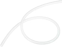 Vista 9 de YOKIVE Tubo de silicona, transferencia de agua, ideal para bomba (transparente, 0.118x0.157 in IDxOD, 16.4 ft)