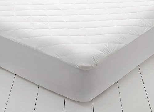 Continental Bedding King Size Mattress Pad Protector Sheets - Quilted Fitted Mattress Cover - Premium Cotton Mattress Bed Pad Topper Up to 18 Inches Deep - Machine Washable - 300 Thread Count