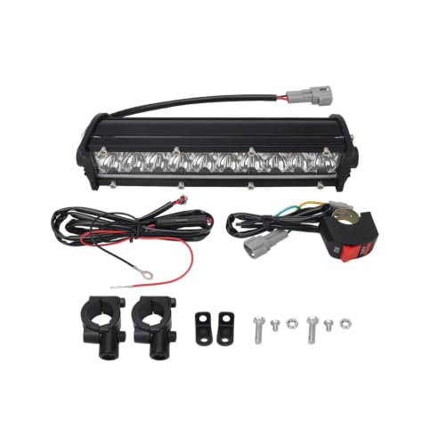 Phare de moto pour KLX110 LED 60W ultra puissant avec interrupteur guidon