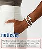WAINIS 3Pcs Chunky Gold Bangle Bracelets for Women Trendy Wide Wrist Cuff Bracelets Stack Statement Bangle Fashion Gift #1
