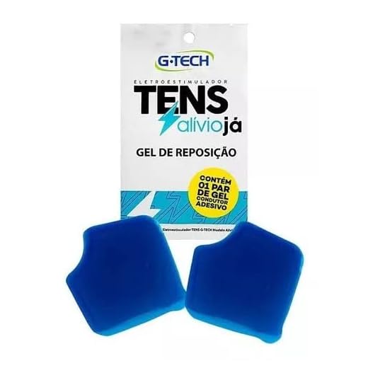 Gel De Reposição Tens Alívio Já P Eletroestimulador G-tech…