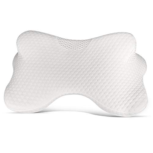 Coisum Stomach Sleeping Back Sleeping Cervical Pillow - Memory Foam Belly Sleeper Pillow