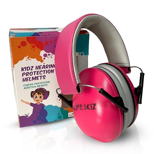 LIFE SKIZ Cascos Antiruido Niños (Púrpura)