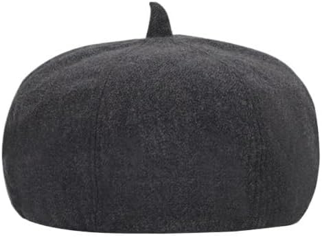 Versatile Casual Warm Beret for Women with Octagonal Painter Hats