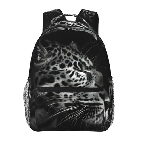 Mochila para laptop EdWal de leopardo ideal para viajes urbanos y senderismo libre
