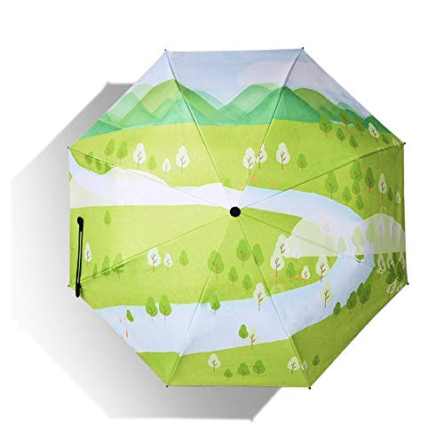 Parapluie pliant pluie femmes parasol de luxe homme enfants anti-UV