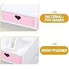 No Assembly Required Bamboo Desk Organizer With 3 Drawer Tabletop Storage Organization Box For