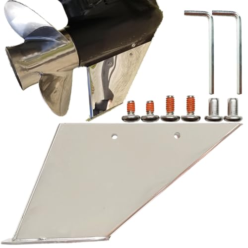27031 Skeg Guard Protects Against Ramp Dragging Wear and Tear Fix Damaged Skeg Fits for Mercury MerCruiser Alpha 1 Generation 2 1991-Present Marine-Grade Stainless Steel Skeg Guard Protector