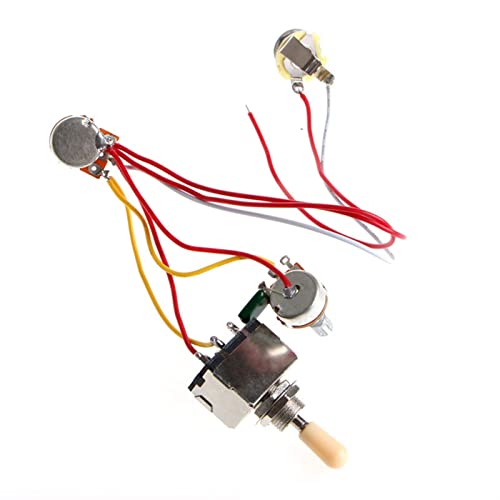 Zengxue �M�^�[���C���[�n�[�l�X3�E�F�CLP2�n���o�b�J�[�R���o�[�^�[1V1T500k Guitar Wiring Harness