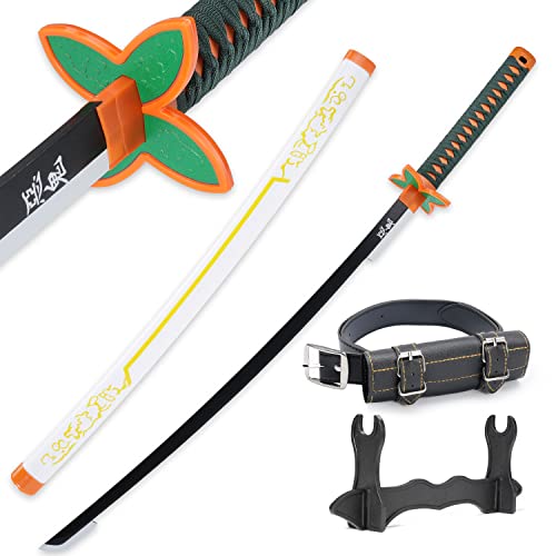 Cold Blade Anime Sword - 41 inches Anime Katana Replica with Belt and Stand - Hudie