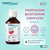Fimodent Collutorio Antiplacca Quotidiano - Clorexidina 0,05% e Fluoro - Prevenzione Completa Antiplacca, Gengive e Alito - Aroma Menta Briosa - 200mL