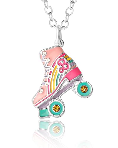 SALLY ROSE Barbie 3D Roller Skates Necklace, 16