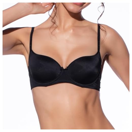 Selene Damen Carolin BH Körbchen gepolstert mit Bügeln, schwarz, DE 65B (FR 80B) 2 Selene Damen Carolin BH Körbchen gepolstert mit Bügeln, schwarz, DE 65B (FR 80B)