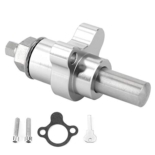 Dioche - Tensor de cadena de leva, tensor de cadena de distribución, kit de ajuste manual para CBR600RR 03‑18 aleación de aluminio plateado + acero