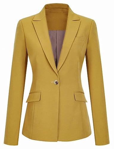 Veste de costume de marié pour femme Kromoc aux finitions tailleur et revers chic
