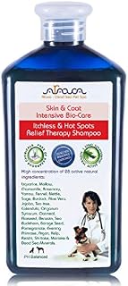 Arava Natural Medicated Dog Shampoo – Antibacterial Antifungal Anti Yeast Anti ITCH Dog