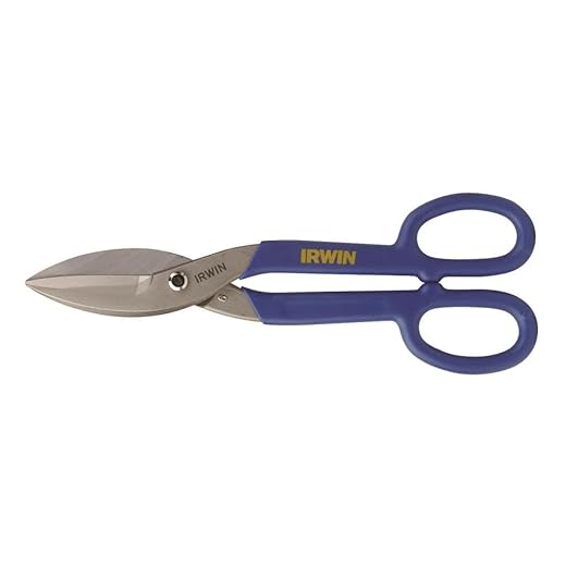 IRWIN Tin Snip 12-inch, Flat Blade