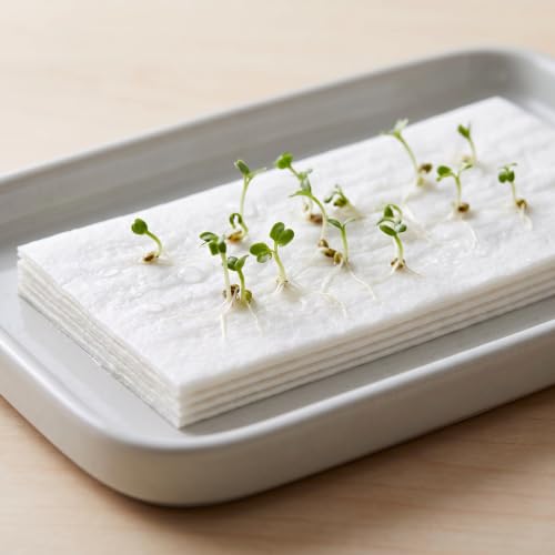 Papel germinación transpirable para evitar raíces podridas en plántulas de jardín con 100 hojas 6