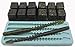 6" Serpent Tail Worm Lure Making Starter Kit - Bass Rubber Worm Mold & Plastisol Plastic Resin - Fisherman Gift - FUSION X FISHING 0560MC DRAGON X