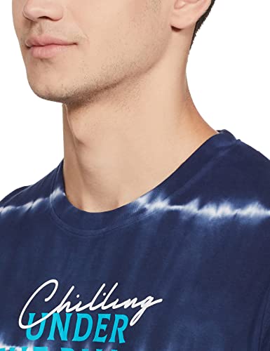 Image of Max Men Tie & Dye Slim Fit Crew Neck T-Shirt