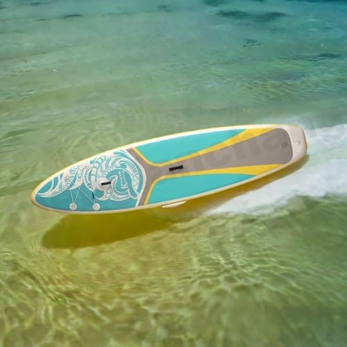 Menglanchang 2-in-1 Inflatable Paddleboard with Pump & 500W Electric Scooter - 3.15m Anti-Slip Yoga Deck for Youth & Adults - Ultimate Water Fun Experience!