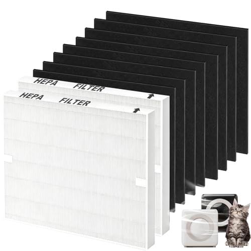 Lot de 2 filtres AP-1512HH pour purificateurs Coway Airmega et 200M