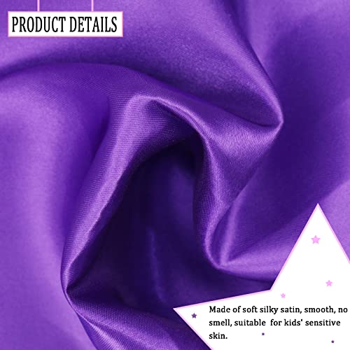 Irolewin Superhero Boys-Girls-Cape And Mask For Kids Super Hero Dress Up Costume Halloween Party Favors Double-Sided (Purple-Pink) #TOP5