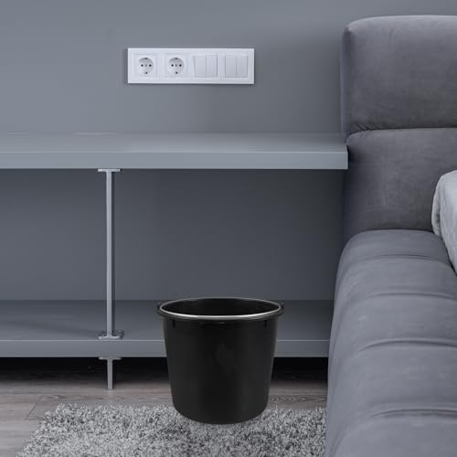 Cubo interior para basura Operitacx de plástico de 8 l con asa miniatura 6