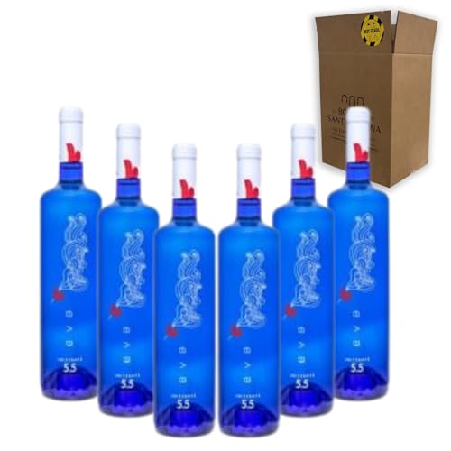 Eva Frizzante - Ideal para Maridar con Pescados y Arroces - Pack 6 Botellas 75cl