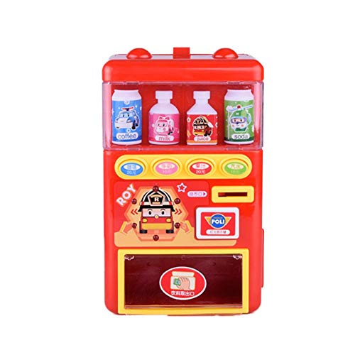 Preisvergleich Produktbild Erfula Automaten-Spielzeug,Kind Puzzle Haus Spielzeug Automatik Automaten Simulation Supermarkt Münze Getränkemaschine Für Jungen Und Mädchen