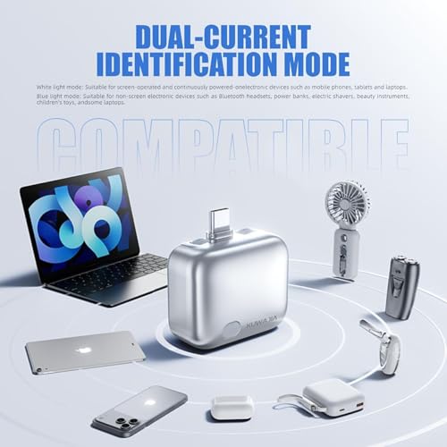 Image of Smart Charger Adapter Auto Power Disconnector Guard Every Mobile Android|Tablet |Apple|Switch| No Touch Mobile Screen in 5 Minit Automatically Pops Open When Fully Charged (Type-C Cable)