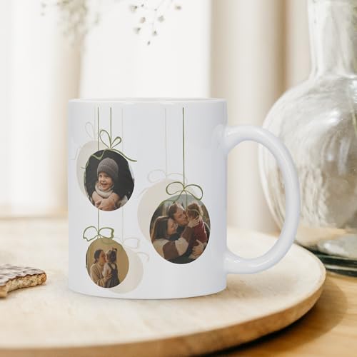 your surprise Mug Magique Personnalisé avec Photo - Tasse Thermoréactive révélant l'image avec chaleur, idée cadeau originale (Mug Blanc)