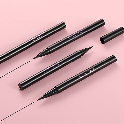 Docolor Waterproof Eyeliner Pen【Update】 Super Slim Precise All Day Black Professional Makeup Liquid Eye Liner Pencil For Women #TOP7