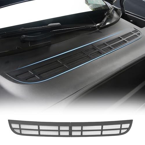 TOPABYTE Air Intake Vent Grille Cover for Tesla Model Y Juniper 2025 2026 Cover Flow Protective Conditioning Grid Mesh Inlet Guard Y Launch Series Accessories