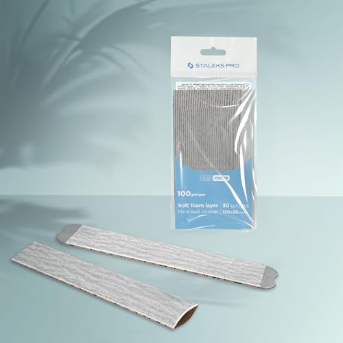 Limes interchangeables douces blanches Staleks Smart Papmam avec mousse intégrée - 3